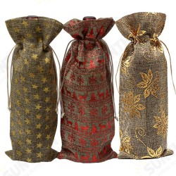 Christmas Sweater Winee Bottle Clothes Linenmaterial Soft Light Weight ReusableRed Winee Set Tools Christmas Sweater Winee Bottle Clothes Linenmaterial Soft Light Weight ReusableRed Winee Set Tools
