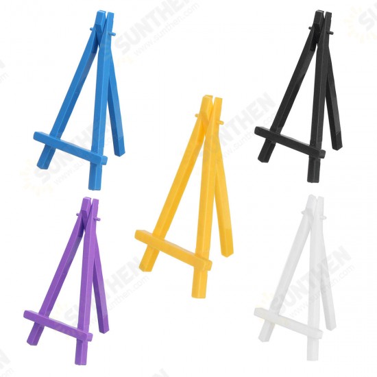 Colorful Plastic Tripod Easel Display Painting Stand Card Paintings Holder Wedding Party