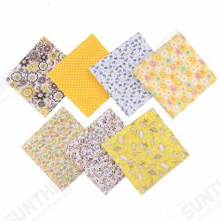 DIY 7PCS Quilting Bundle Patchwork Cotton Fabric Handmade Sewing Crafts Floral DIY 7PCS Quilting Bundle Patchwork Cotton Fabric Handmade Sewing Crafts Floral