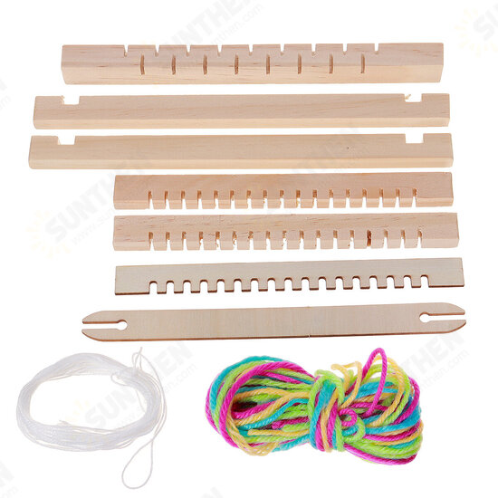 DIY Knitting Beginner Mini Sewing Tool is Easy to Assemble and Simple Manual Knitting Machine