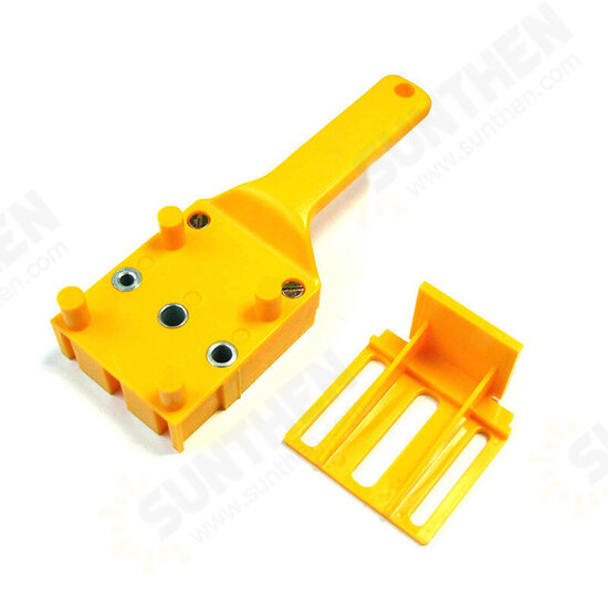 DIY Wooden Board Punch Drilling Locator Straight Hole Puncher Drilling Locator Round Dowel Splicing Tool