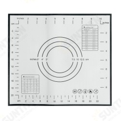 Dough Rolling Silicone Pad Pastry Mat Bakeware Liner Baking Mat Non-Stick Tool Dough Rolling Silicone Pad Pastry Mat Bakeware Liner Baking Mat Non-Stick Tool