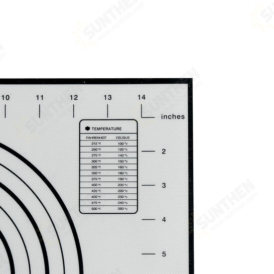 Dough Rolling Silicone Pad Pastry Mat Bakeware Liner Baking Mat Non-Stick Tool