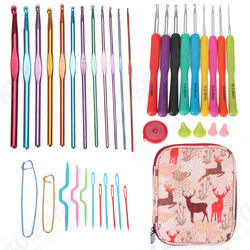 Home Use Sewing Tools Set Crochet Hooks Needles Stitches Knitting Craft Case Crochet Set Case Home Use Sewing Tools Set Crochet Hooks Needles Stitches Knitting Craft Case Crochet Set Case