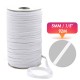 5mm x 100m Wide Eubber Belt Rubber Strong Elastic Flat Belt, Used For Sewing Fortress Knitting inchSuper Elasticinch, Used For DIY Sleeves