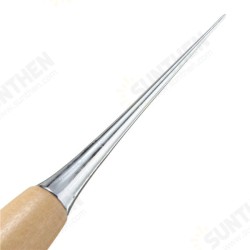 Leather Craft Hand Awl Punch Wood Stick Tool Polishing DIY Tool Leather Craft Hand Awl Punch Wood Stick Tool Polishing DIY Tool