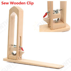 Leather Craft Sew Wooden Clip Stitching Hand Sewing DIY Essential Tool Leather Craft Sew Wooden Clip Stitching Hand Sewing DIY Essential Tool