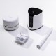 Smart Fashion Electric Stationery Set NSYP002 White Electric Pencil Sharpener + Desktop Cleaner Vacuum Low Noise Set From