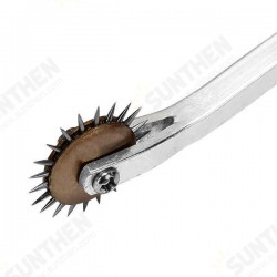Needle Scribing Wheel Wooden Handle Zoned Cloth Filter Potentiometer 15cm Needle Scribing Wheel Wooden Handle Zoned Cloth Filter Potentiometer 15cm