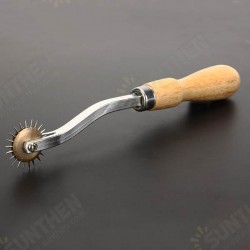 Needle Scribing Wheel Wooden Handle Zoned Cloth Filter Potentiometer 15cm Needle Scribing Wheel Wooden Handle Zoned Cloth Filter Potentiometer 15cm