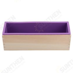 New Wood Loaf Soap Mould with Silicone Mold Cake Making Wooden Box Soap New Wood Loaf Soap Mould with Silicone Mold Cake Making Wooden Box Soap