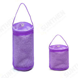 Nylon Yarn Case Organizer Storage Baskets Knitting Yarn Round Bags 2Colors Nylon Yarn Case Organizer Storage Baskets Knitting Yarn Round Bags 2Colors