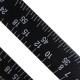 AR01 43X30X30cm Metric Aluminum Alloy Triangle Ruler Black Triangular Ruler