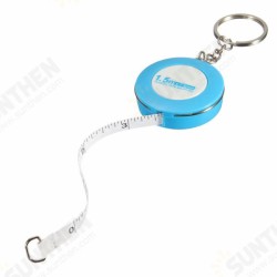 150CM Soft Rubber Tape Measures Sewing Tailor Body Measuring Tool With Key Ring 150CM Soft Rubber Tape Measures Sewing Tailor Body Measuring Tool With Key Ring