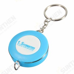 150CM Soft Rubber Tape Measures Sewing Tailor Body Measuring Tool With Key Ring 150CM Soft Rubber Tape Measures Sewing Tailor Body Measuring Tool With Key Ring