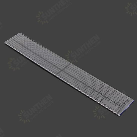 Sewing Patchwork Ruler Quilting Foot Aligned Grid Cutting Edge for Tailor Craft