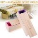 Silicone Soap Mold Tray Handmade DIY Making Crafts Toast Baking Rectangle Tools