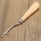 Wooden Handle Crochet Needle Latch Hook Puller Tool For Canvas Rug Mats Making