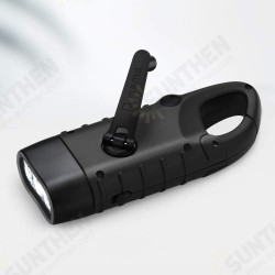 2 PCS Portable LED Flashlight Hand Crank Dynamo Torch Professional Solar Power Tent Light Lantern for Outdoor Camping Mountaineering 2 PCS Portable LED Flashlight Hand Crank Dynamo Torch Professional Solar Power Tent Light Lantern for Outdoor Camping Mountaineering