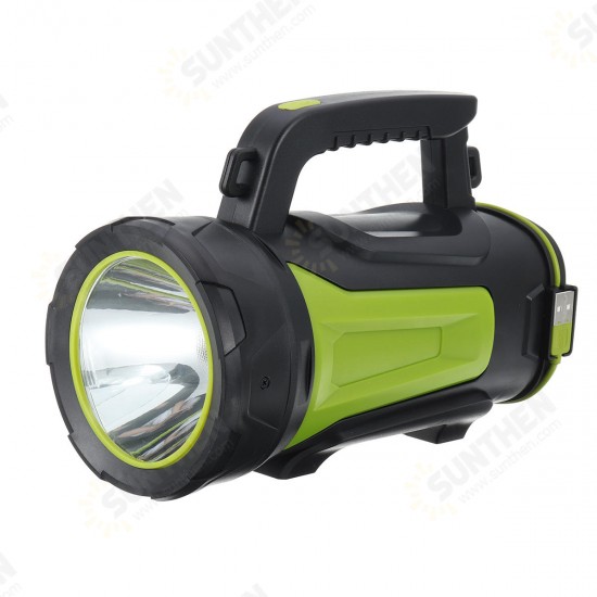 2000lm 1000m Super Bright Work Light LED Spotlight Hunting Emergency Flashlight