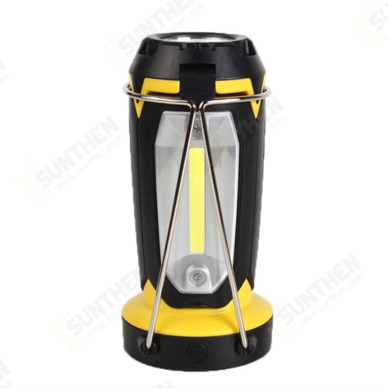 270LM COB 2000mAh Rechargeable Multifunctional Lantern LED Flashlight Work Light Waterproof Portable Night Fishing Light