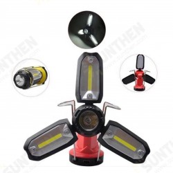 270LM COB 2000mAh Rechargeable Multifunctional Lantern LED Flashlight Work Light Waterproof Portable Night Fishing Light 270LM COB 2000mAh Rechargeable Multifunctional Lantern LED Flashlight Work Light Waterproof Portable Night Fishing Light
