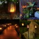 33LEDs 56CM Height Waterproof Solar Fire Torch Light Flickering Flame Lamp Outdoor Landscape Garden Lighting