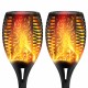 33LEDs 56CM Height Waterproof Solar Fire Torch Light Flickering Flame Lamp Outdoor Landscape Garden Lighting