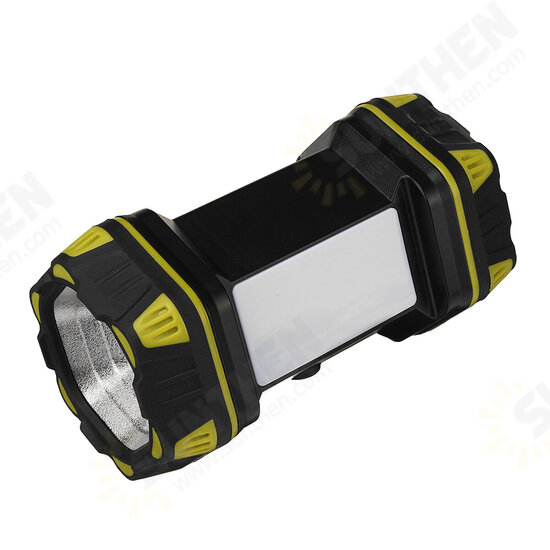 750LM Portable Double-headed LED Searchlight Outdoor Waterproof Flashlight Rechargeable Mountaineering Night Fishing Emergency Light