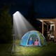 84*LEDs 1680LM 1.8m Height Adjustable LED Camping Light with Tripod 6500-7000K Brightness Stand Lantern Work Light For Camping Maintain Photography