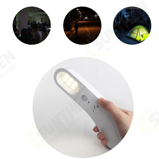 I-B01 1W 2Modes USB Rechargeable Magnetic Base LED Battery PIR Motion Sensor Night Light