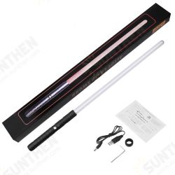 Lightsaber RGB 7 Colors 2-in-1 LED Light USB Rechargeable Metal Handle Dueling Sound Light Saber Cosplay Stage Props Lightsaber RGB 7 Colors 2-in-1 LED Light USB Rechargeable Metal Handle Dueling Sound Light Saber Cosplay Stage Props