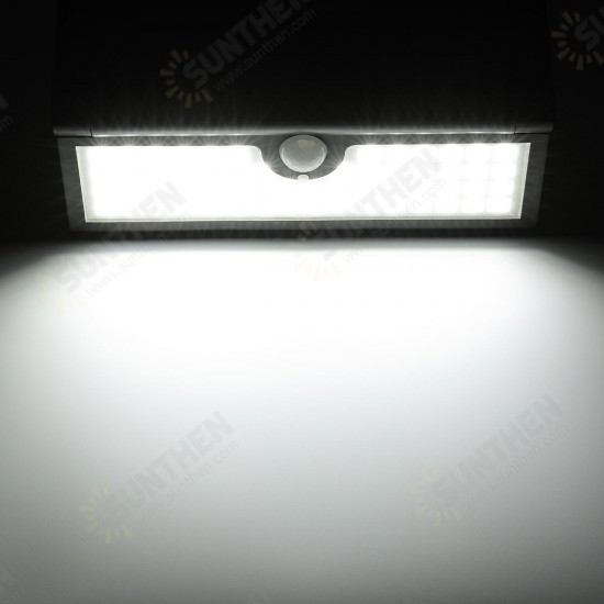 3W 58x LED Light Control & Human Induction Function Folding Solar Wall Work Light