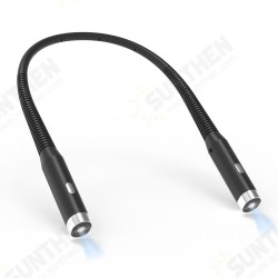 LED Neck Reading Light Portable Silicone Hose Lightweight Neck Lamp 3 Modes&6 Brightness Levels Built-in 1000mAh lithium battery LED Neck Reading Light Portable Silicone Hose Lightweight Neck Lamp 3 Modes&6 Brightness Levels Built-in 1000mAh lithium battery