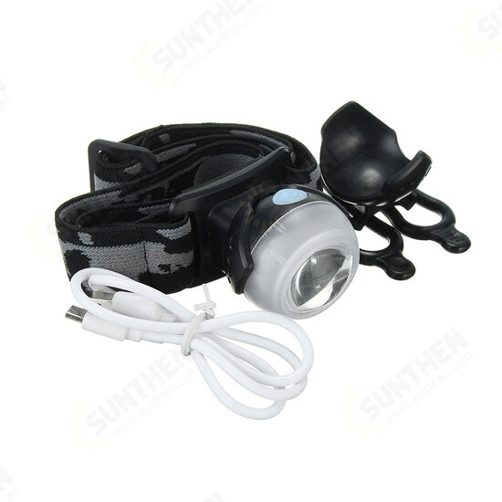 Multi-function Brightness Long-life Rechargeable Portable Outdoor Bikelight Lightweight Headlamp