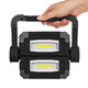 NEW USB Rechargeable Outdoor Portable Work Lamp Searchlight Double Head COB Camping Light Anti-fall Flood Camp Spotlight NEW USB Rechargeable Outdoor Portable Work Lamp Searchlight Double Head COB Camping Light Anti-fall Flood Camp Spotlight