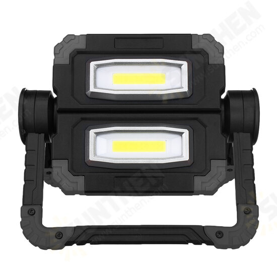 NEW USB Rechargeable Outdoor Portable Work Lamp Searchlight Double Head COB Camping Light Anti-fall Flood Camp Spotlight NEW USB Rechargeable Outdoor Portable Work Lamp Searchlight Double Head COB Camping Light Anti-fall Flood Camp Spotlight