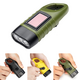 Portable LED Flashlight Hand Crank Dynamo Torch Professional Solar Power Tent Light Lantern for Outdoor Camping Mountaineering