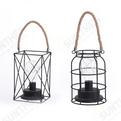 Retro Cage Light Mini Metal Battery Powered LED Bulb Lamp for Living Room Bedroom Kitchen Wedding Christmas Retro Cage Light Mini Metal Battery Powered LED Bulb Lamp for Living Room Bedroom Kitchen Wedding Christmas