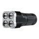 S3 4*LED+COB Ultra Bright LED Flashlight With Sidelight Built-in Battery 4 Modes USB Rechargeable Strong Spotlight Waterproof Work Light