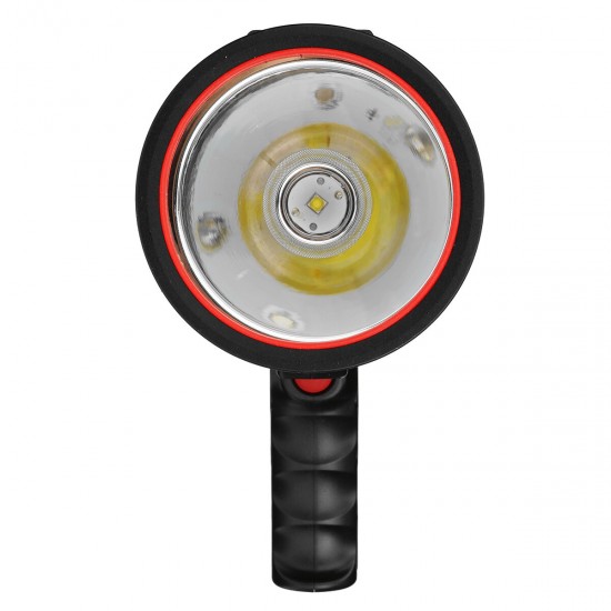 Super Bright LED Flashlight USB Rechargeable 2 Modes Spotlight Work Light Floodlight Fishing Hunting