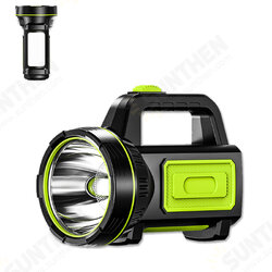 Super Bright LED Spotlight 2 Modes USB Rechargeable Searchlight Flashlight Work Light Waterproof Camping Hunting Super Bright LED Spotlight 2 Modes USB Rechargeable Searchlight Flashlight Work Light Waterproof Camping Hunting