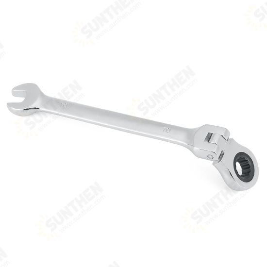 10mm 72 Teeth Flexible CRV Allen Ratchet Spanner Wrench Tool For Car Repair Tool