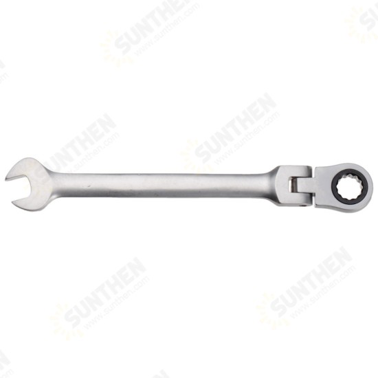 10mm Flexible Head Wrench Ratchet Metric Spanner Open End And Ring Wrenches Tool