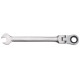 10mm Flexible Head Wrench Ratchet Metric Spanner Open End And Ring Wrenches Tool