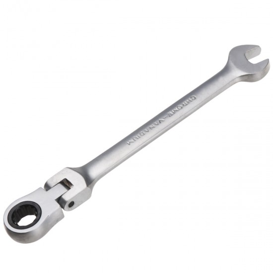 10mm Flexible Head Wrench Ratchet Metric Spanner Open End And Ring Wrenches Tool