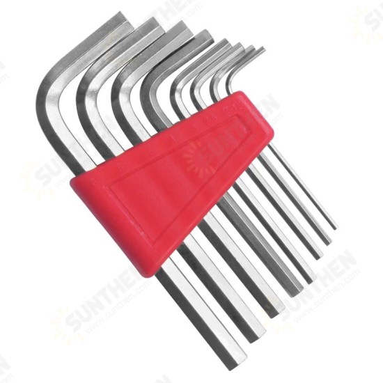 11Pcs 2mm Hex Key Allen Wrench Set Allen Key Set Sae Metric 12mm Short Arm Tool Set