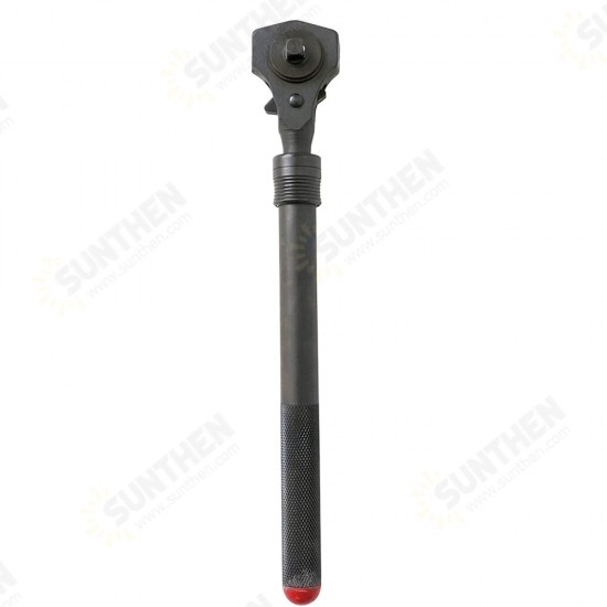 1/2inch and 3/8inch Drive Dual Head Ratchet Handle with Hammer Function Telescopic Extendable Ratchet Handle