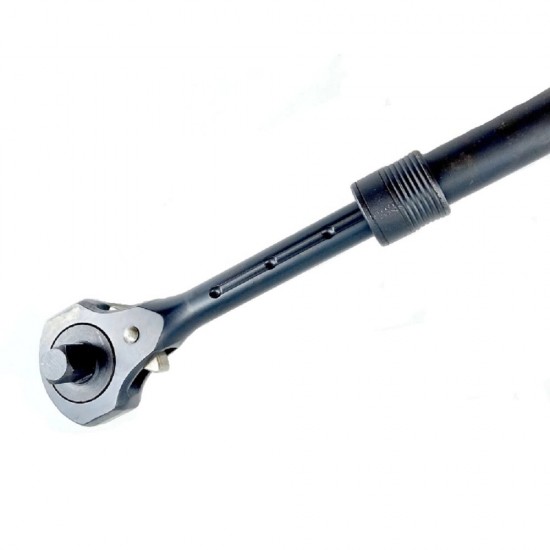 1/2inch and 3/8inch Drive Dual Head Ratchet Handle with Hammer Function Telescopic Extendable Ratchet Handle