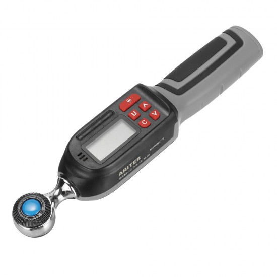 1PCS Short Digital Torque Wrench 0.3-135n.m High Precision Electronic Torque Ratchet Wrench Without Battery